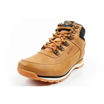 3. Lee Cooper men's winter hiking boots, insulated, ankle-high, brown