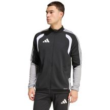 Men's adidas Tiro 26 Competition Training sweatshirt black, gray, and white JX4260