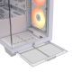 11. Corsair 3500X RSR ARGB Tempered Glass Mid-Tower Case, White