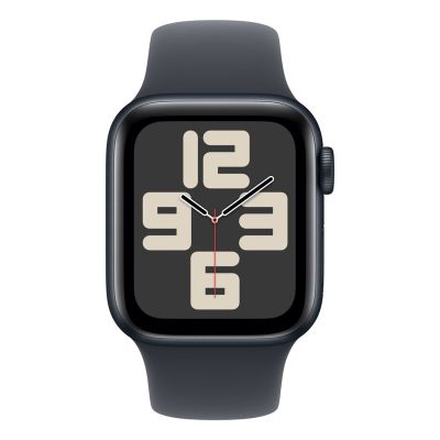 2. Apple Watch SE GPS + Cellular 40mm Midnight Aluminum Case with Midnight Sport Band - S/M