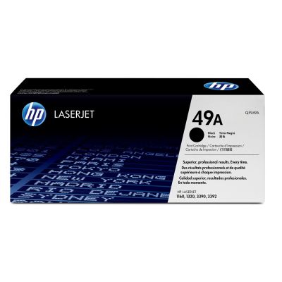 111. HP 49A original black LaserJet toner cartridge