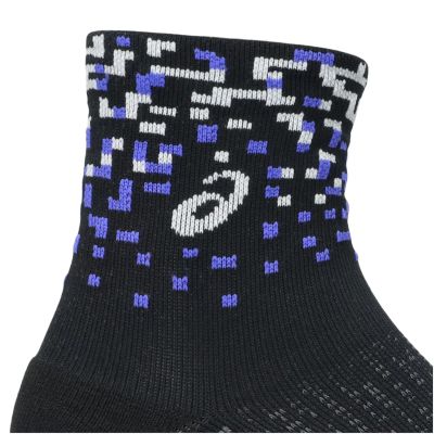 3. ASICS Performance Run Quarter Socks 3013B284-001 Black 35–38