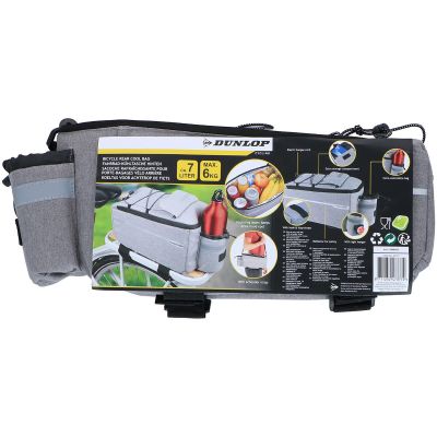 24. THERMAL BIKE BAG REAR MOUNT LUGGAGE RACK 7L DUNLOP