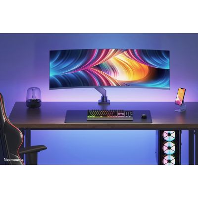 12. Desk mount for Neomounts NM-D775BLACKPLUS 10-49" monitor - gas spring - Topfix - 180° limiter