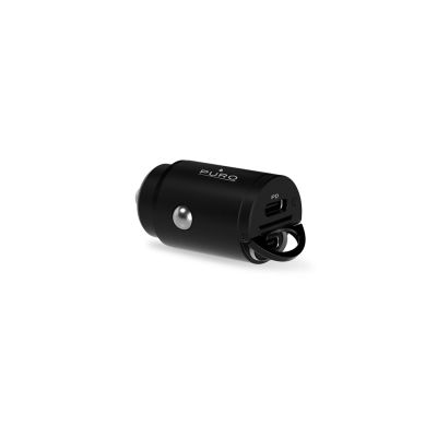 4. Puro Mini 30W Power Delivery 2 x USB-C Car Charger - Black