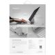 9. Uniq Venno Pro Magnetic Smart Case with Keyboard for iPad Air 10.9" (2020/2022) / Pro 11" (2021/2022) / Air 11" (2024/2025/2026) - White