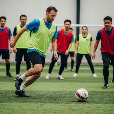 5. Training T-shirt tag - neon green