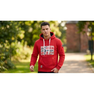 7. Geographical Norway GPEPE 2 MEN 100 EO BS2 Men's Sweatshirt (WT1874H/GN-RED)