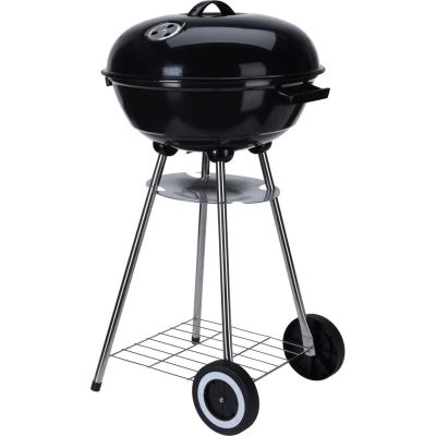 9. GARDEN GRILL BALL-SHAPED REX, STEEL, DIA. 46 CM