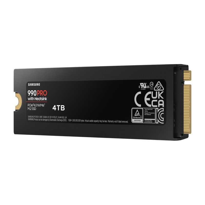 20. Samsung 990 PRO Heatsink 4TB SSD