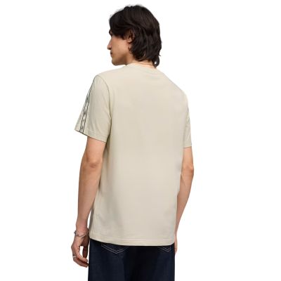 4. Men's Puma Tape Tee T-shirt beige 691693 87