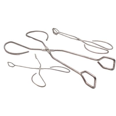 14. SILVER GRILL TONGUE 27 CM LENGTH