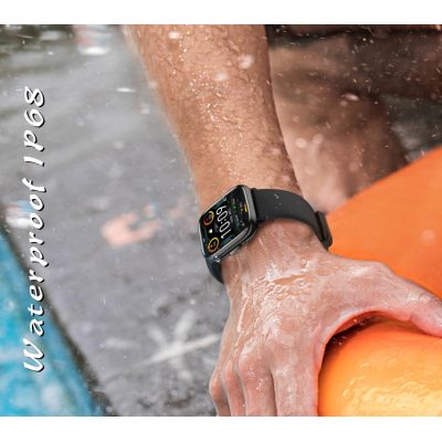 12. Rubicon RNCF31 BLACK Women's Smartwatch