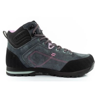 4. CMP Alcor women's trekking shoes leather durable waterproof ankle boots gray