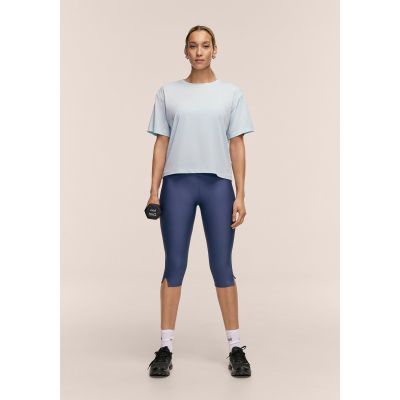 4. CASALL Women's Laser Mesh Tee Blue
