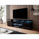 2. EVA TV cabinet 180x40x52 black/gloss black