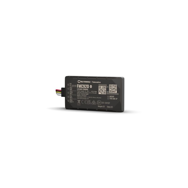 3. Teltonika FMC920 GPS Tracker LTE Cat 1/GSM/GPRS/GNSS/BT