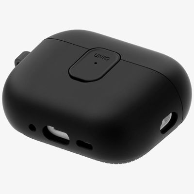 4. Uniq Clyde Case for AirPods Pro 3 - Black and Gray
