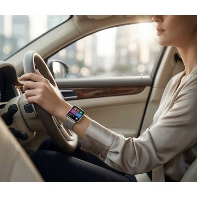 17. Smartwatch Gravity Silver Strap + Bracelet GT44-4