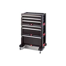 Keter 237786 6-drawer tool rack on wheels