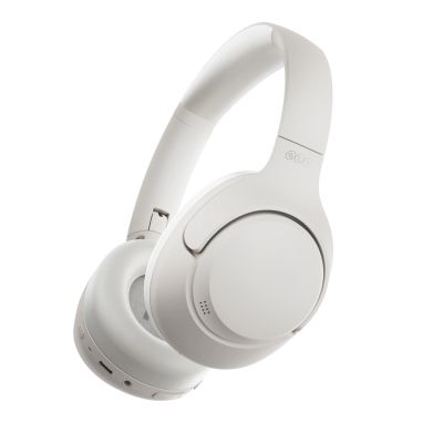 7. QCY H3 Over-Ear Headphones with ANC Bluetooth 5.4 Hi-Res Audio - White
