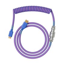 Glorious Gaming GLO-KB-ACC-CBL-COIL-NEB Keyboard/Mouse Cable Purple 1.4m