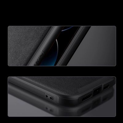 13. Nillkin CamShield Leather S Case iPhone 14 Pro Max case with camera cover black