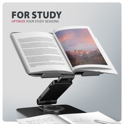 4. Axagon STND-LRB Laptop-Ständer, 360° drehbar, Doppelgelenk, extenderbar Notebook and tablet stand Black 43.9 cm (17.3")