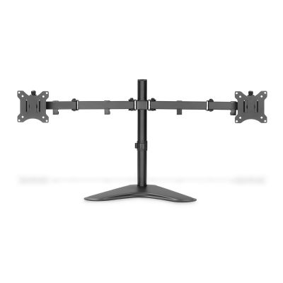 11. DIGITUS DOUBLE DESK STAND 2XLCD MAX. 32" MAX. 2X 8KG TILT-SWIVEL QUICK-RELEASE DA-90401