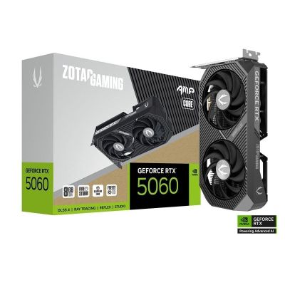 4. ZOTAC GEFORCE RTX 5060 8GB AMP Graphics Card