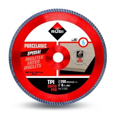RUBI DIAMOND BLADE TPI 250 SUPERPRO