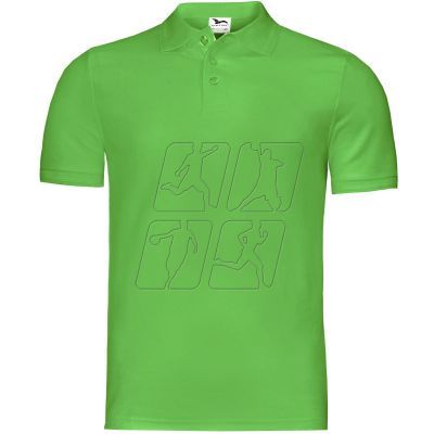 2. Malfini Pique Polo Free M MLI-F0392 green apple polo shirt