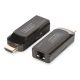 4. Mini HDMI Extender up to 50m over Cat.5e/6/7 FHD1080p 60Hz HDCP 1.2 with audio (kit)