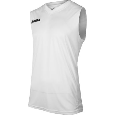 Joma white basketball jersey