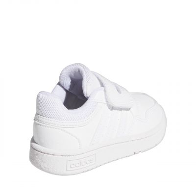 3. adidas Hoops 3.0 kids' shoes white GW0442