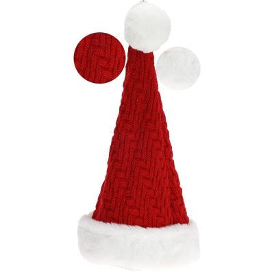 6. DELUXE SANTA CAP 30x40CM
