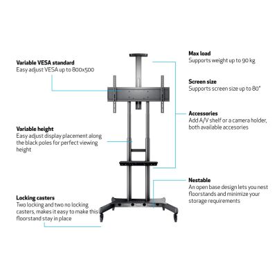 26. HAGOR M Public Floorstand HD - cart