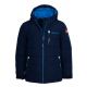 Trollkids Kids Hemsedal Snow Jacket XT Waterproof Hooded Ski Jacket Navy Blue (513-164)