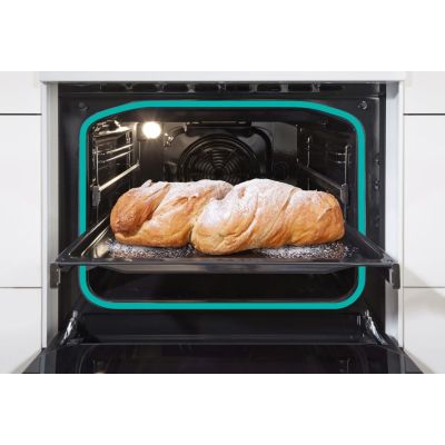 14. GORENJE GECS6B70CLI Retro electric cooker 60 cm | ExtraSteam | AirFry | FrozenBake | cream
