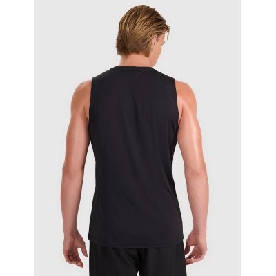 8. Men's quick-drying training tank top 4F 4FWMM00TFSLM0764-20S