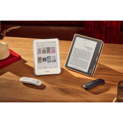 15. Kobo N257-AC-WH-U-PL Bluetooth Remote Control E-book Reader Press Buttons