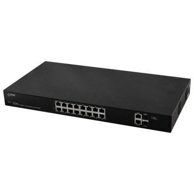 8. PULSAR SF116 network links Managed Fast Ethernet (10/100) PoE support 1U Black