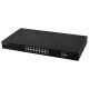 8. PULSAR SF116 network links Managed Fast Ethernet (10/100) PoE support 1U Black