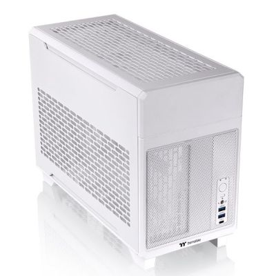 4. Thermaltake TR100 Mini Tower Case Snow White Retail