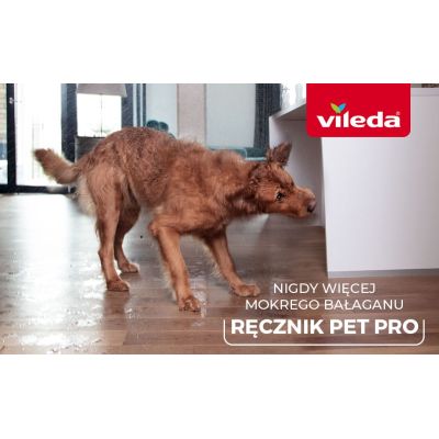 10. Vileda PET PRO XL Microfiber Pet Towel