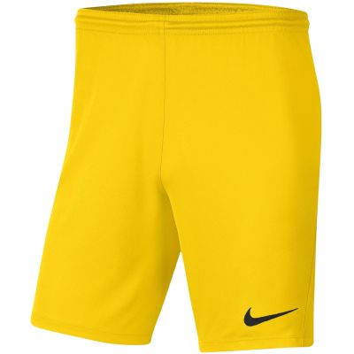 Nike Dry Park III NB K Men's Shorts Yellow BV6855 718