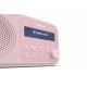 5. Sharp DR-P420 Portable Digital Radio, Pink