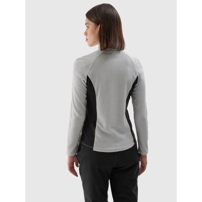 3. Women's thermal fleece underwear (top) 4F 4FWAW24UFLEF049-27S