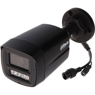 IPC-HFW1439TL1-A-IL-BLACK Smart Dual Light IP camera - 3.7 Mpx 2.8 mm DAHUA