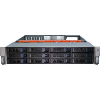 4. Inter-Tech IPC 2U-2412 Rack Black, Silver